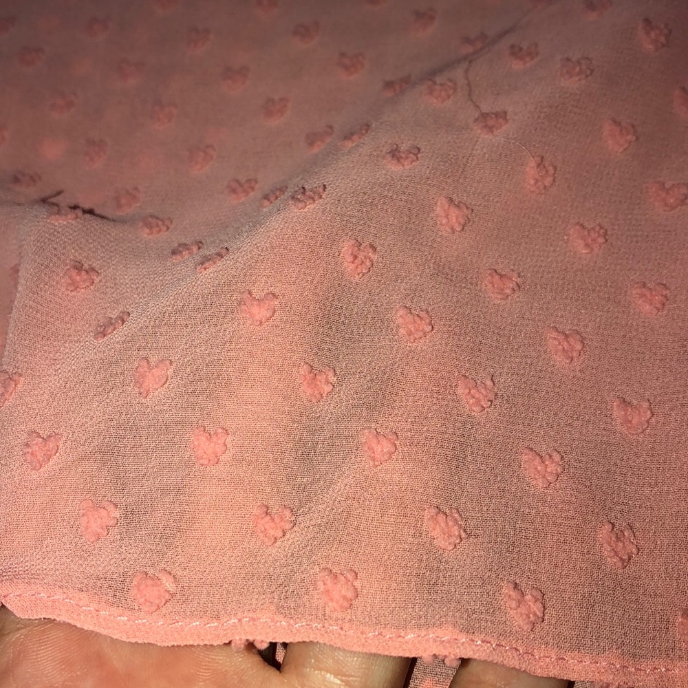 Pink blouse with buttons - Picture 2 of 5